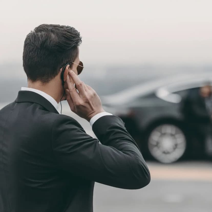 security services, personal security guards, flight and hotel packages